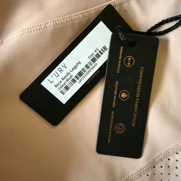 NWT- L’urv Mesh Blush Leggings - Size XS - Picture 3 of 8